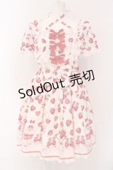 Angelic Pretty / Lyrical Bunny Parlorワンピース  シロ（ところどころ赤く色移り） O-25-04-19-004-AP-OP-OW-OS