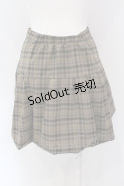 画像3: 【SALE】merry jenny / checkバルーンミニスカート  グリーン O-25-04-19-043-LO-SK-IG-ZT282