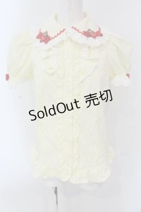 Angelic Pretty / Little Strawberryブラウス  イエロー O-25-04-19-047-AP-BL-OW-OS