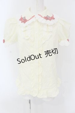 画像1: Angelic Pretty / Little Strawberryブラウス  イエロー O-25-04-19-047-AP-BL-OW-OS