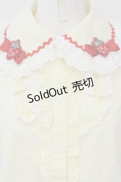 画像2: Angelic Pretty / Little Strawberryブラウス  イエロー O-25-04-19-047-AP-BL-OW-OS