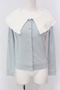 MILK / ケープカーディガン  サックス O-25-04-19-051-ML-TO-IG-OS