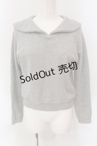 MILK / SAILOR スウェット  グレー O-25-04-19-053-ML-TO-IG-OS