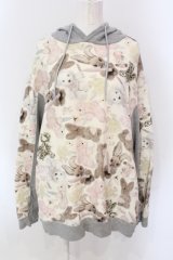MILKBOY / KILL IT SOFTLY HOODIE  グレー O-25-04-19-057-MB-TO-IG-ZT194