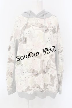 画像1: MILKBOY / KILL IT SOFTLY HOODIE  グレー O-25-04-19-057-MB-TO-IG-ZT194