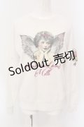 MILK / angel BIG  トップス  グレー O-25-04-19-058-ML-TO-IG-OS