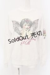 MILK / angel BIG  トップス  グレー O-25-04-19-058-ML-TO-IG-OS