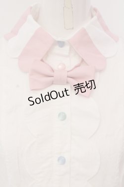 画像2: Angelic Pretty / Candy Ornamentブラウス  シロ×ピンク O-25-04-19-061-AP-BL-OW-OS