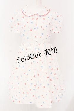 画像1: MILK / Dream ハート　ワンピース  オフ×マーブル O-25-04-19-005-ML-OP-OW-OS
