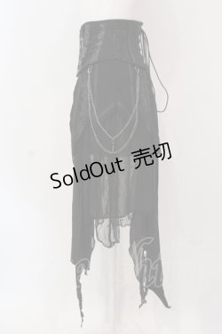 画像3: Ozz Croce / Garden of Fallen Angelコルセットスカート  ブラック O-25-04-19-064-OO-SK-OW-OS