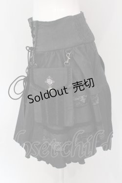 画像3: Ozz oneste / Pirates Rose プリーツスカート  グレー O-25-04-19-065-OO-SK-OW-OS