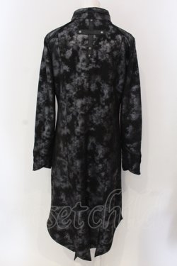 画像4: Ozz Croce / The Time of Awakening ロングカーディガン  ブラック×シルバー O-25-04-19-068-OO-JA-OW-OS