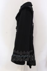 画像4: Ozz oneste / Dark Wizard 裏起毛カーデ  ブラック×グリーン O-25-04-19-069-OO-CO-OW-ZT-C056 (4)