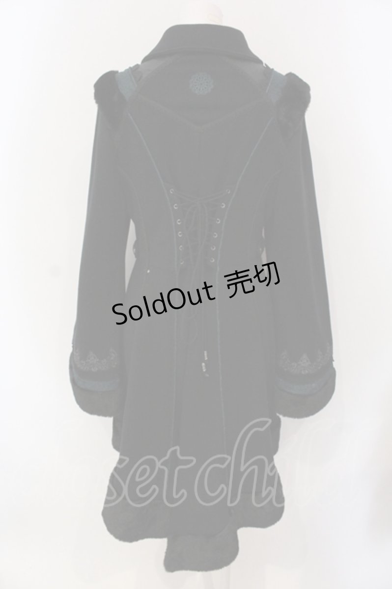 画像5: Ozz oneste / Dark Wizard 裏起毛カーデ  ブラック×グリーン O-25-04-19-069-OO-CO-OW-ZT-C056 (5)