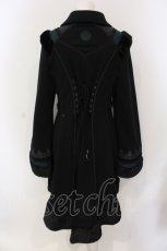 画像5: Ozz oneste / Dark Wizard 裏起毛カーデ  ブラック×グリーン O-25-04-19-069-OO-CO-OW-ZT-C056 (5)