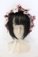 画像2: Angelic Pretty / Lyrical Bunny Parlorハーフボンネット  シロ O-25-04-19-074-AP-AC-OW-OS (2)