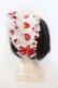 画像3: Angelic Pretty / Lyrical Bunny Parlorハーフボンネット  シロ O-25-04-19-074-AP-AC-OW-OS (3)