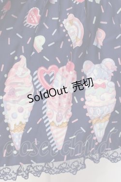 画像4: Angelic Pretty / Decoration Ice Creamジャンパースカート  ネイビー O-25-04-19-007-AP-OP-OW-OS