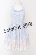 Angelic Pretty / MilkyPlanetジャンパースカート  サックス O-25-04-19-002-AP-OP-OW-OS
