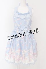 Angelic Pretty / MilkyPlanetジャンパースカート  サックス O-25-04-19-002-AP-OP-OW-OS