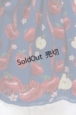 画像3: Angelic Pretty / Girly Apples付け袖ワンピース  アオ O-25-04-19-008-AP-OP-OW-OS