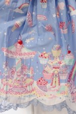 画像3: Angelic Pretty / MilkyPlanetジャンパースカート  サックス O-25-04-19-002-AP-OP-OW-OS (3)