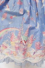 画像4: Angelic Pretty / MilkyPlanetジャンパースカート  サックス O-25-04-19-002-AP-OP-OW-OS (4)