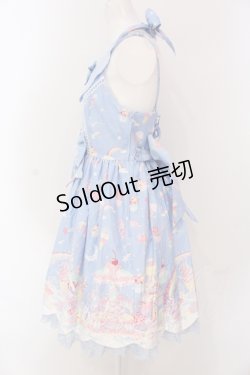 画像5: Angelic Pretty / MilkyPlanetジャンパースカート  サックス O-25-04-19-002-AP-OP-OW-OS