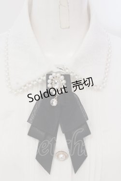 画像2: Rojita / ボリュームスリーブビジュ釦ブラウス  シロ O-25-04-19-018-LO-BL-IG-OS