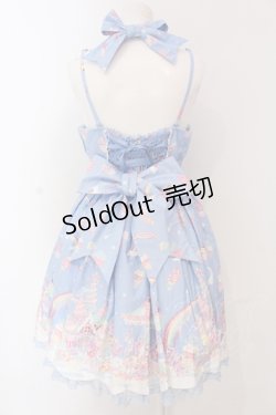 画像6: Angelic Pretty / MilkyPlanetジャンパースカート  サックス O-25-04-19-002-AP-OP-OW-OS