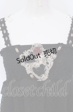 画像2: axes femme / 起毛レース2WAYチュニック  クロ O-25-04-20-040-AX-OP-IG-OS