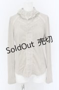 Ozz Croce / モチーフレーススタンドネックカットソー  ベージュ O-25-04-20-055-OO-TO-IG-ZI
