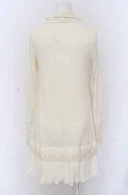 画像3: axes femme / シフォンプリーツロングインナーカットソー M アイボリー O-25-04-20-066-AX-TO-IG-OS