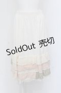 Favorite / ペチコート  アイボリー×ピンク×オフシロ O-25-04-20-014-LO-SK-IG-OS
