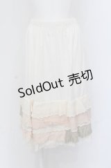 Favorite / ペチコート  アイボリー×ピンク×オフシロ O-25-04-20-014-LO-SK-IG-OS