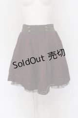 axes femme / ライン入りタックスカート M ワイン O-25-04-20-020-AX-SK-IG-OS