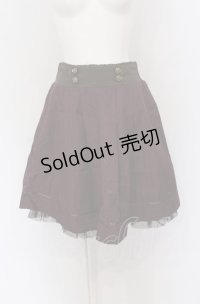 axes femme / ライン入りタックスカート M ワイン O-25-04-20-020-AX-SK-IG-OS