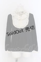 axes femme / ドットフリルヨークプルオーバー M クロ O-25-04-20-022-AX-TO-IG-OS