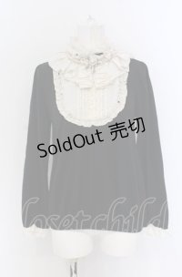 axes femme / ドットフリルヨークプルオーバー M クロ O-25-04-20-022-AX-TO-IG-OS