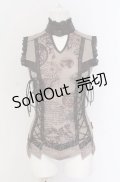 Ozz On / ダブルレースアップスチームノースリーブトップス  ブラウン系 O-25-04-20-030-OO-TO-IG-OS