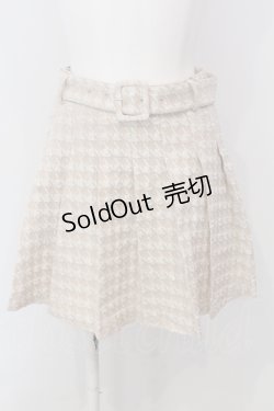 画像1: 【SALE】Bubbles / ベーシックプリーツスカパン  ベージュ O-25-04-21-001-CA-PA-IG-ZT133