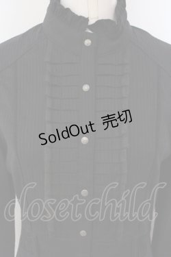 画像2: Ozz oneste / プリーツヨークシャツワンピース  ブラック O-25-04-21-031-OO-OP-IG-ZI