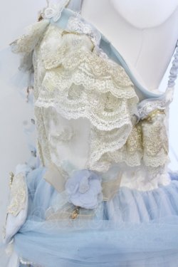 画像5: NINEODES（海外ロリィタ） / Spring In The Garden ジャンパースカートセット  サックス O-25-04-21-004-LO-OP-IG-ZS