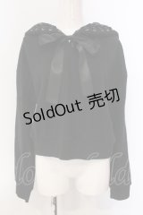 Bubbles / レースアップセーラースウェット  クロ O-25-04-21-061-CA-TO-IG-OS