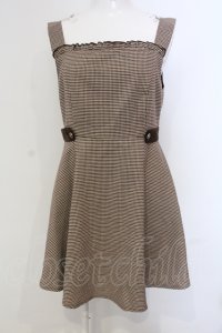 evelyn / サイドベルトワンピース  ブラウン O-25-04-21-078-LO-OP-IG-ZT050