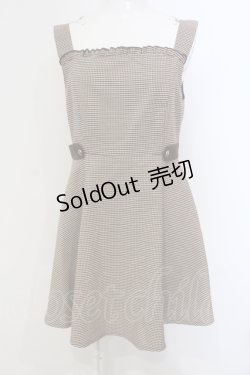 画像1: 【SALE】evelyn / サイドベルトワンピース  ブラウン O-25-04-21-078-LO-OP-IG-ZT050