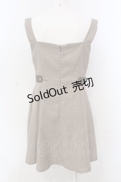 画像3: 【SALE】evelyn / サイドベルトワンピース  ブラウン O-25-04-21-078-LO-OP-IG-ZT050