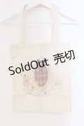Amavel / Romantique Wonderlandチャーム付トートバッグ  ナチュラル O-25-05-30-1046-CA-BG-IG-OS
