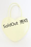 MILK / ハートバッグ  イエロー O-25-04-21-083-ML-BG-IG-ZT0506B