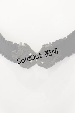 画像2: axes femme / ローズゴム細ベルト  クロ O-25-04-21-088-AX-ZA-IG-OS